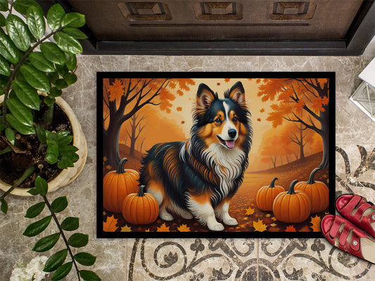 Sheltie Fall Doormat